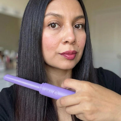 Cepillo Alisador Portátil: Retoca tu cabello en minutos, donde estés
