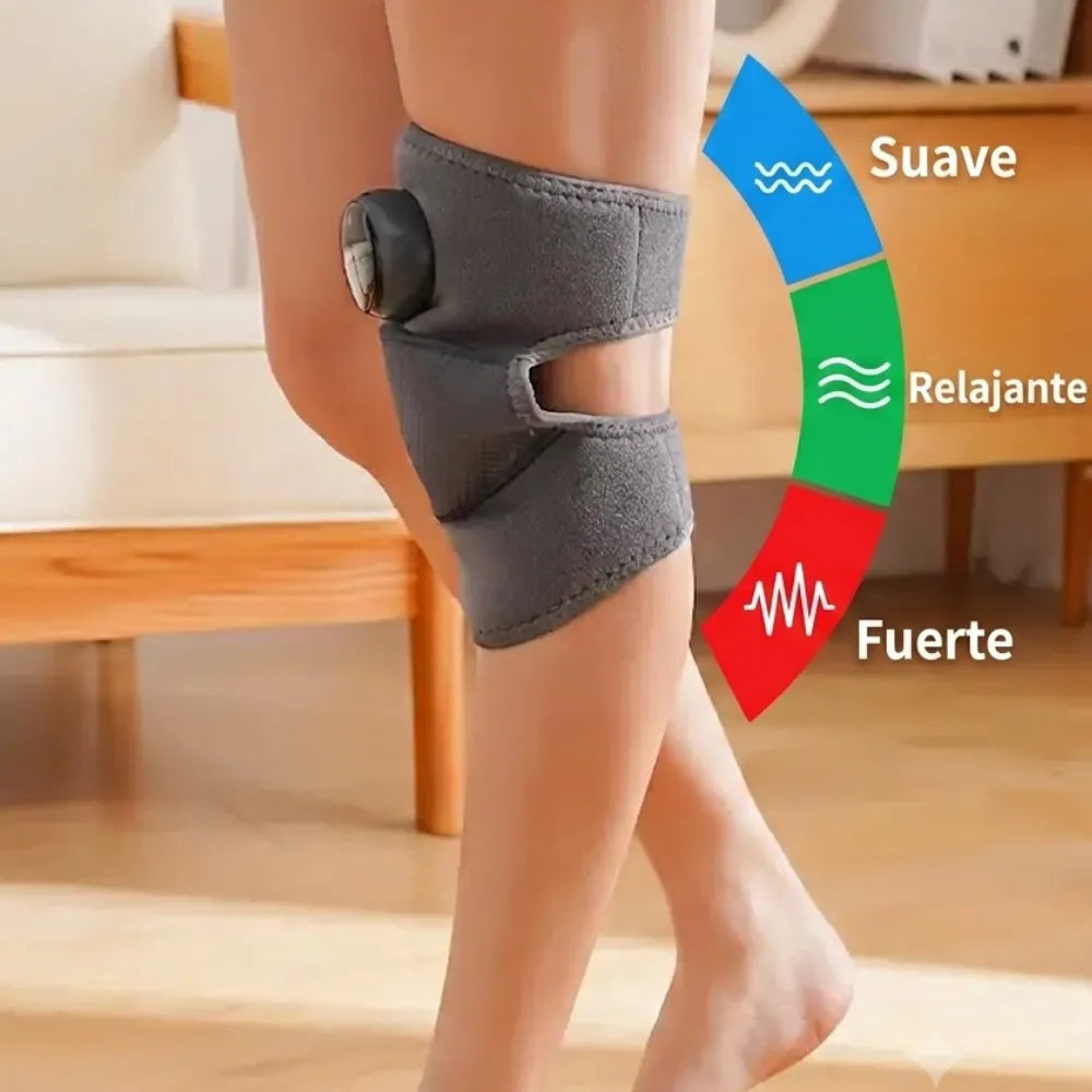 Rodillera Terapéutica con Calor y Vibración. Alivia tu Dolor de Rodilla sin tomar Pastillas