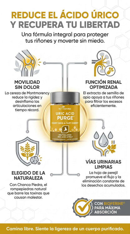 Purge Ácido Úrico Natural
