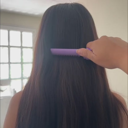 Cepillo Alisador Portátil: Retoca tu cabello en minutos, donde estés
